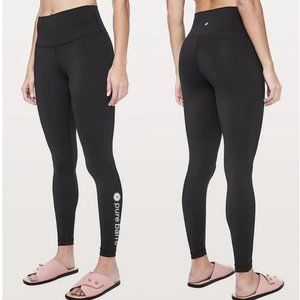 NWT PURE BARRE Lululemon Wunder Under Leggings 28"